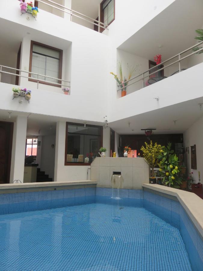 Hospedaje Casa Blanca Beach Los Banos del Inca Exterior foto